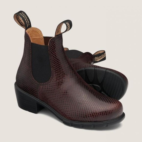 Blundstone Embossed Leather Boot. 2166. Dress boot. Elastic sided. Size: 7, 8, 9 - Picture 12 of 14